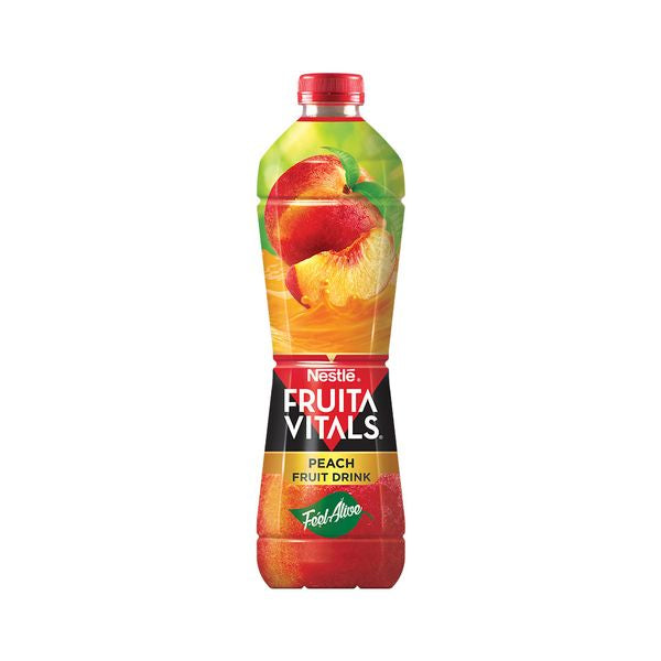 PEACH FRUIT 1000ML PET FRUITA VITALS