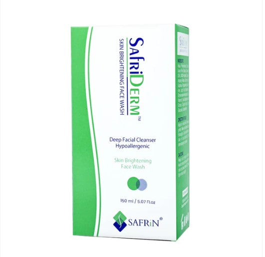 SAFRIDERM FACE WASH 150ML NEW PACK