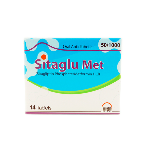 SITAGLU MET 50MG+1000MG TAB