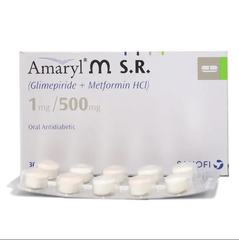 AMARYL MSR 1MG+500MG TAB