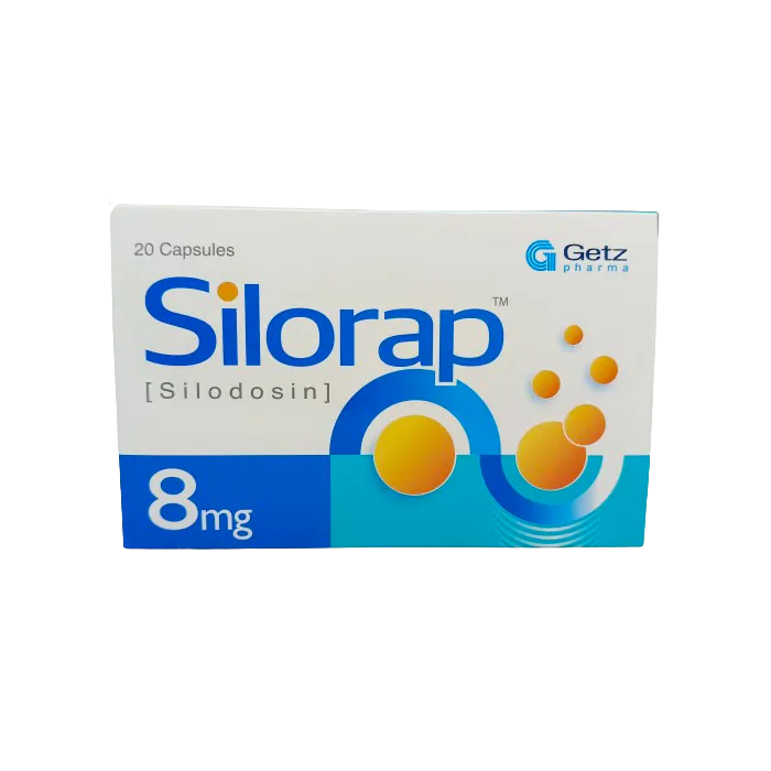 SILORAP 8MG CAPS 20S