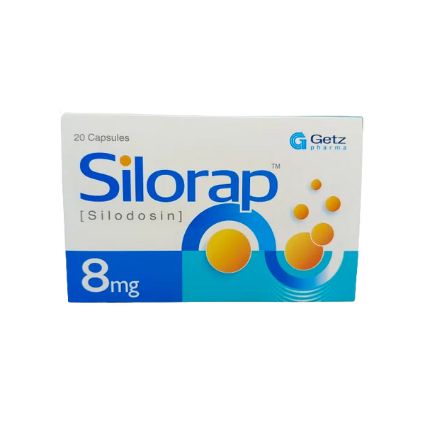SILORAP 8MG CAPS 20S