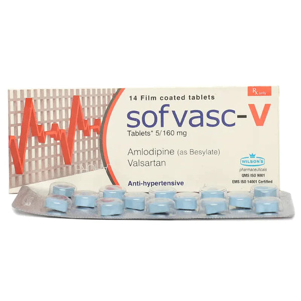 SOFVASC-V 5MG160MG TAB