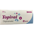 TOPIVAL 25MG TAB