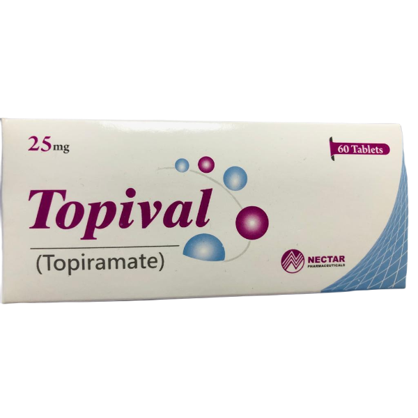 TOPIVAL 25MG TAB