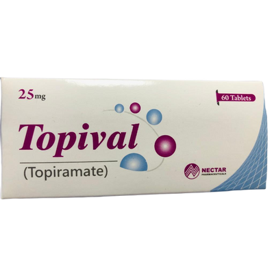 TOPIVAL 25MG TAB