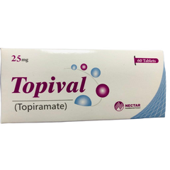 TOPIVAL 25MG TAB