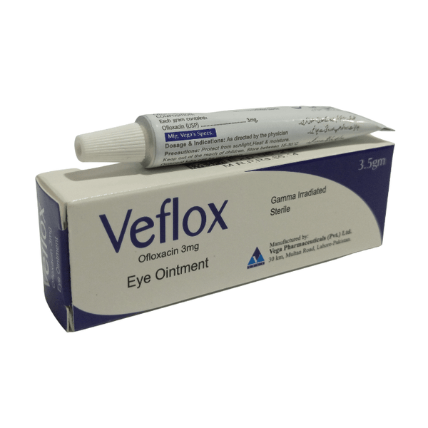 VEFLOX EYE OINTMENT 3.5GM