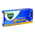 VICKS LOZENGES 3IN 1