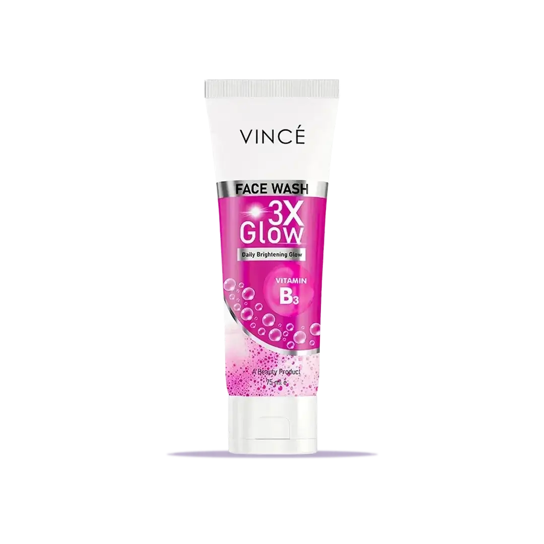 VINCE 3X GLOW FACE WASH 75ML(53432)