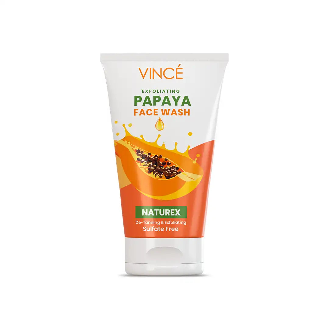 VINCE PAPAYA FACE WASH 120ML(49682)