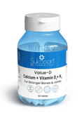 SUKOON VALUE-D VITAMIN D3+K2+CALCIUM TAB 30S