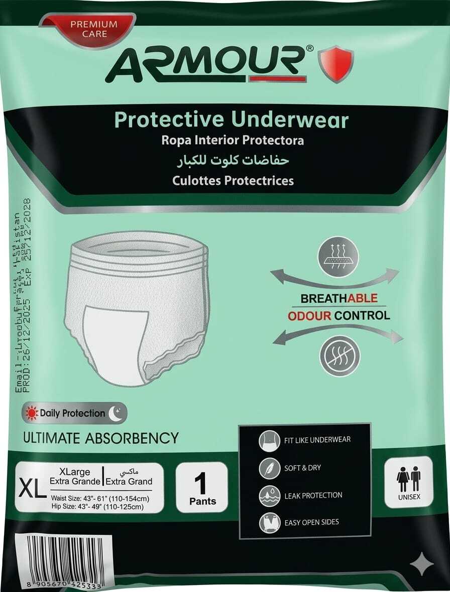 ARMOUR ADULT PANTS IP XTRA LARGE