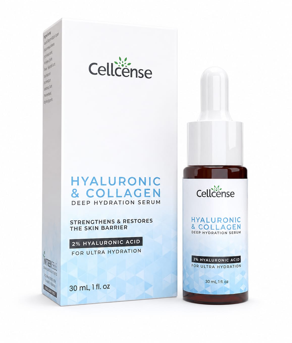 CELLCENSE HYALURONIC & COLLAGEN SERUM 30ML