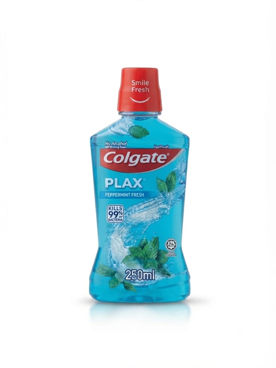 COLGATE MOUTHWASH PEPPERMINT 250ML(02132)