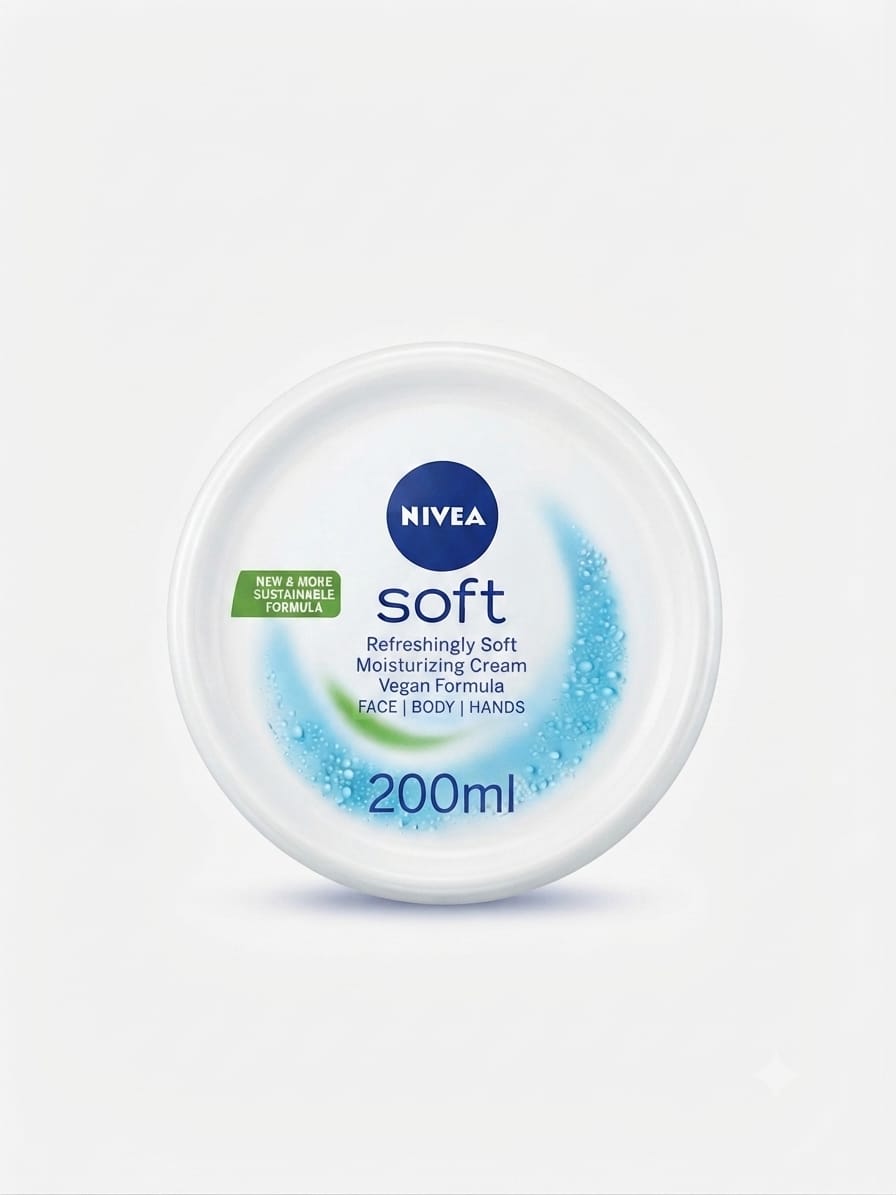 NIVEA SOFT CREAM 200ML(89050)