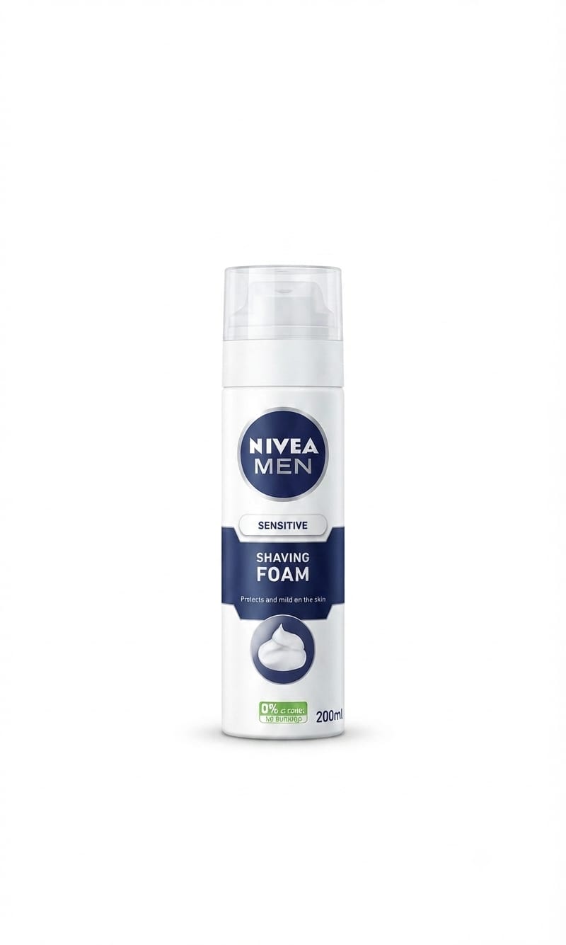 NV SENSITIVE SHAVING FOAM 200ML(81720)