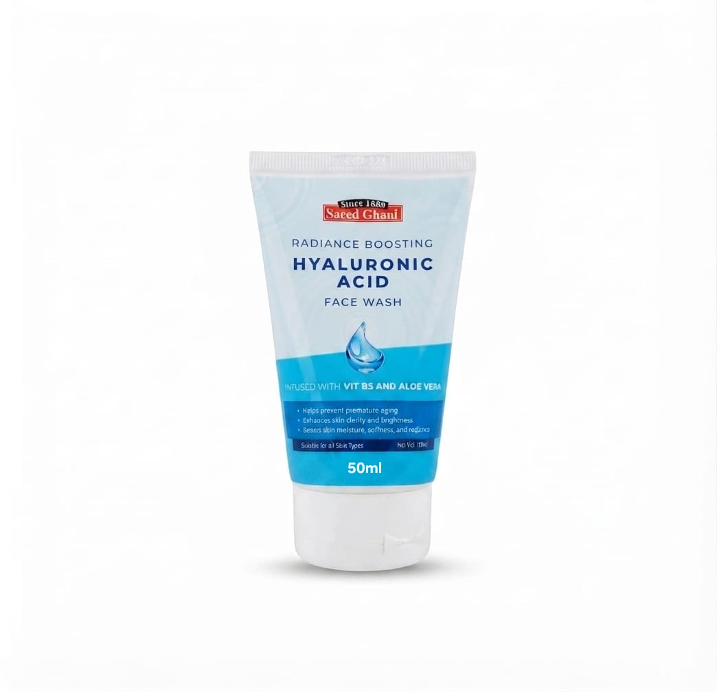 SG HYALURONIC ACID FACE WASH 50ML