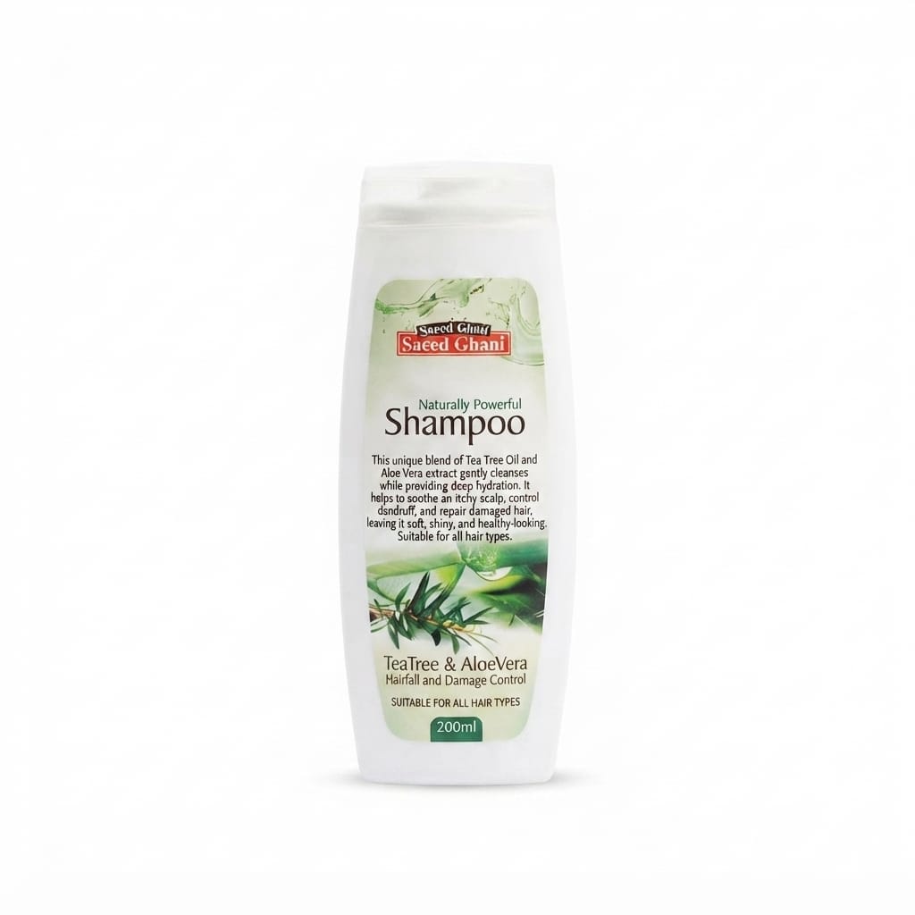 SG TEA TREE & ALOEVERA SHAMPOO 200ML