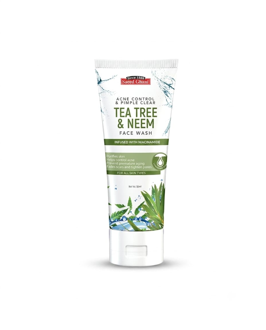 SG TEA TREE & NEEM FACE WASH  50ML