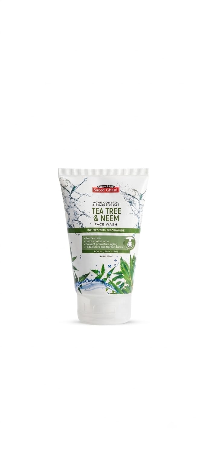 SG TEA TREE & NEEM FACE WASH 100GM