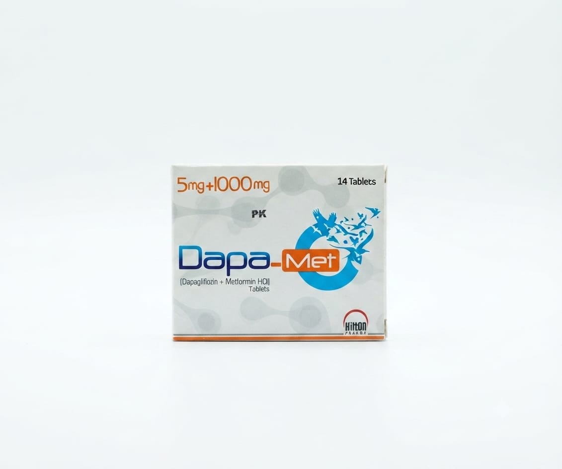 DAPA-MET 5MG+1000MG TAB 14S OLD PACK