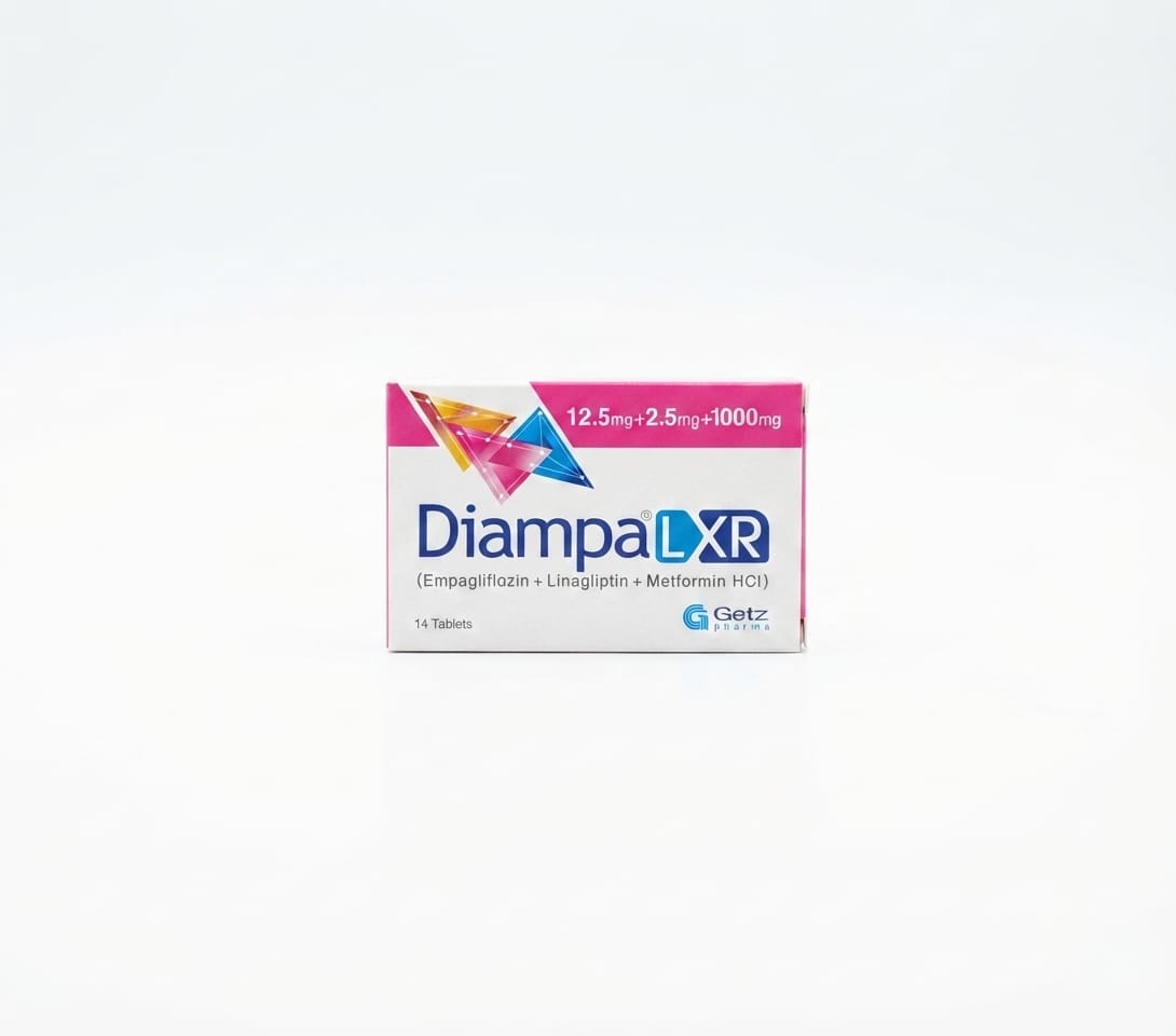 DIAMPA L XR 12.5+2.5+1000MG 14S
