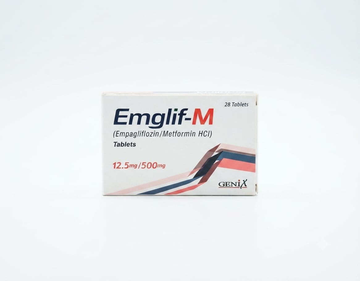 EMGLIF-M TAB 12.5MG / 500 MG 28S