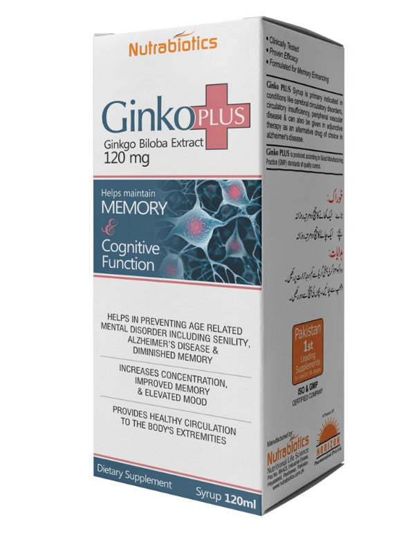 GINKO PLUS 120ML SYR