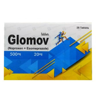 GLOMOV 500+20MG TAB 28S