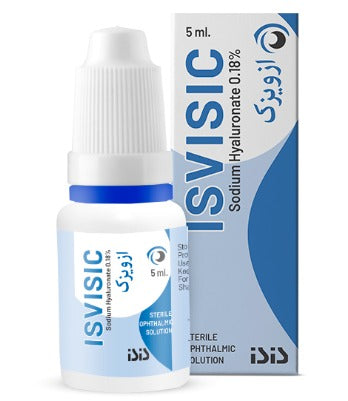 ISVISIC EYE DROPS 5ML