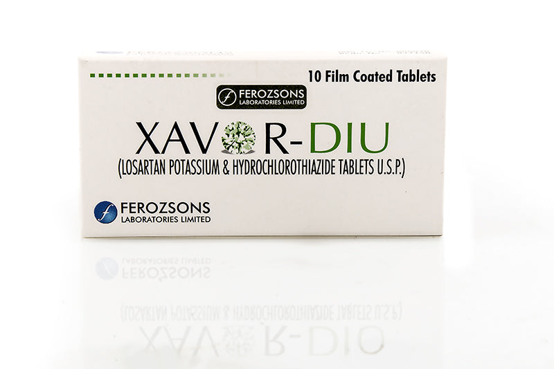 XAVOR DIU 50/12.5MG TAB