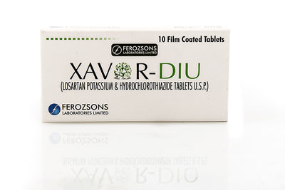 XAVOR DIU 50/12.5MG TAB
