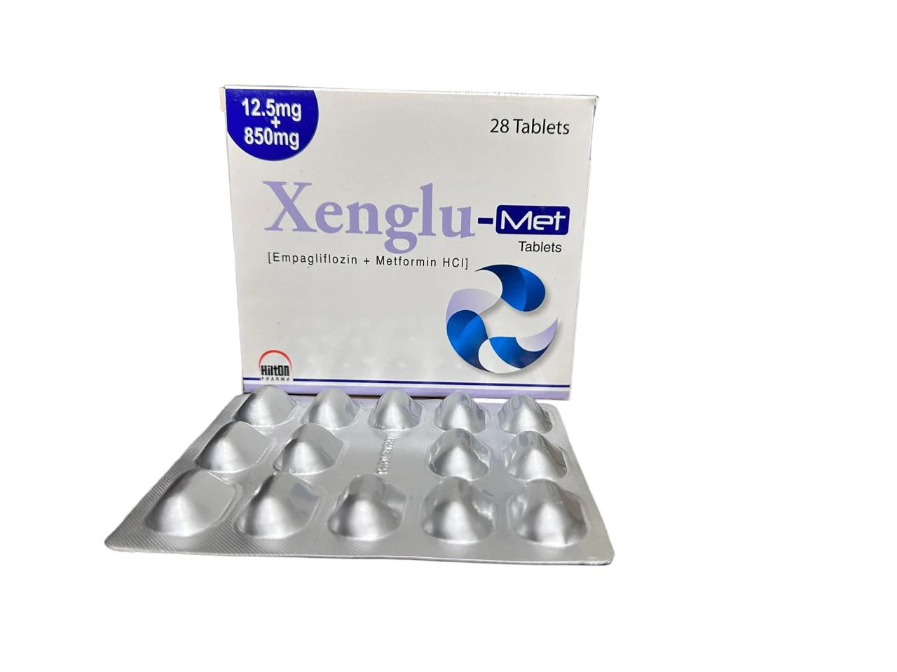 XENGLU MET 12.5MG+850MG TAB 28,S