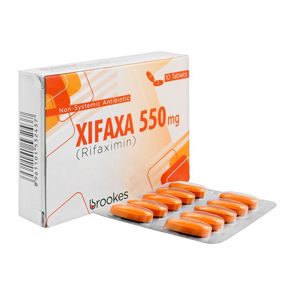 XIFAXA 550MG TAB 10S
