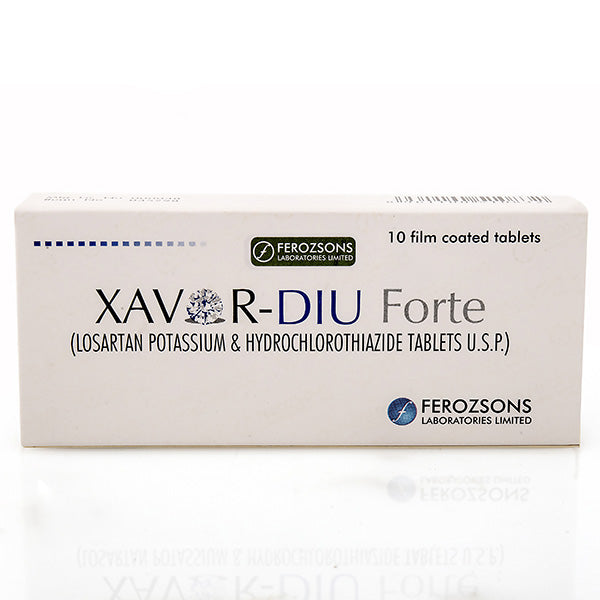 XAVOR DIU FORTE 100+25MG TAB