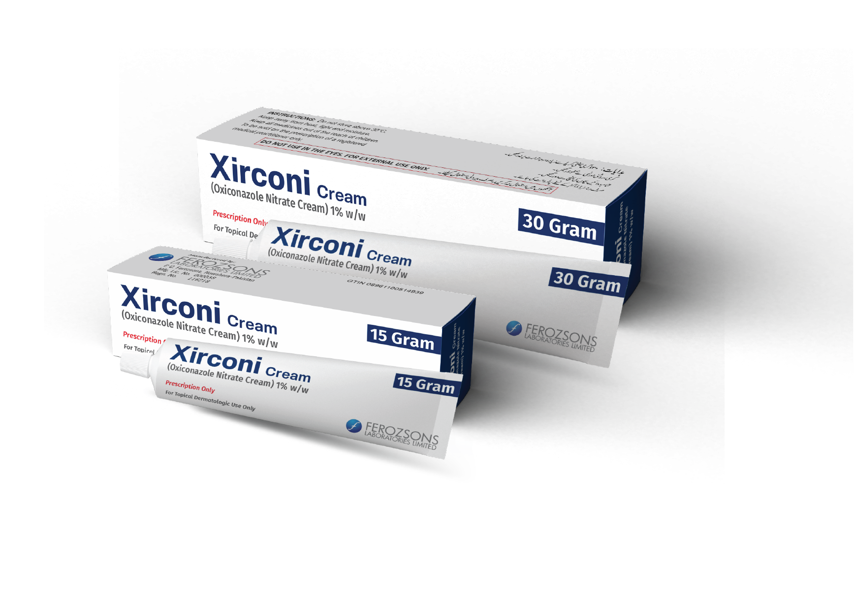 XIRCONI CREAM 1% CREAM 30GM