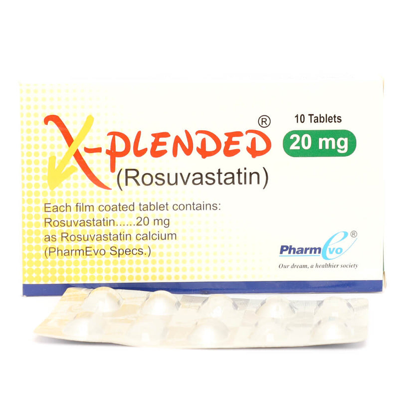 X-PLENDED 20MG TAB