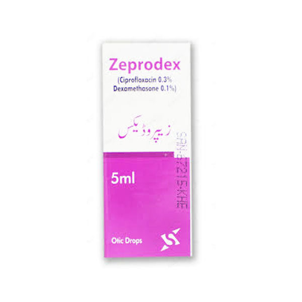 ZEPRODEX 0.3%+ 0.1% EAR DROPS