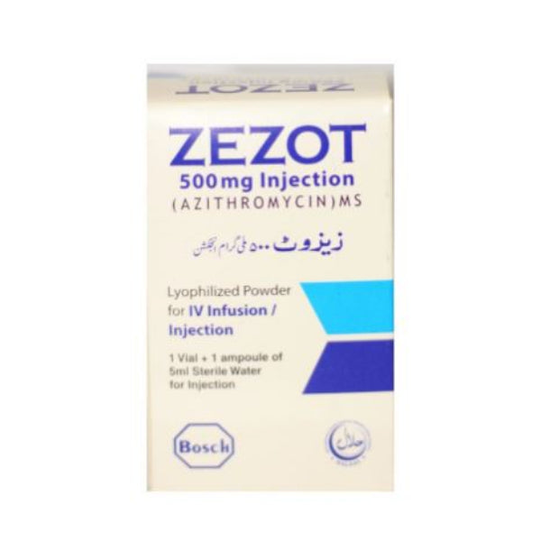 ZEZOT INJ 500MG