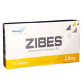 ZIBES 2.5MG TAB