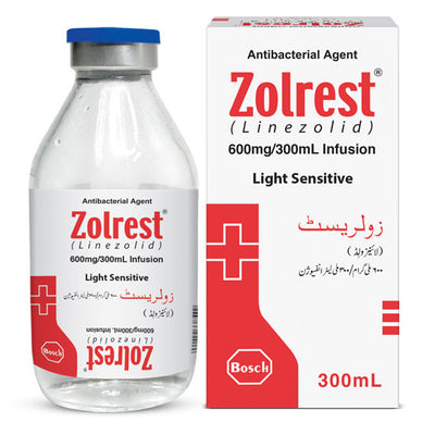 ZOLREST 600MG /300ML INJ