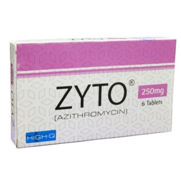 ZYTO 250MG TAB 6S