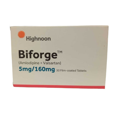 BIFORGE 5/160MG TAB 30S