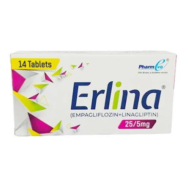 ERLINA 25/5MG TAB 14S