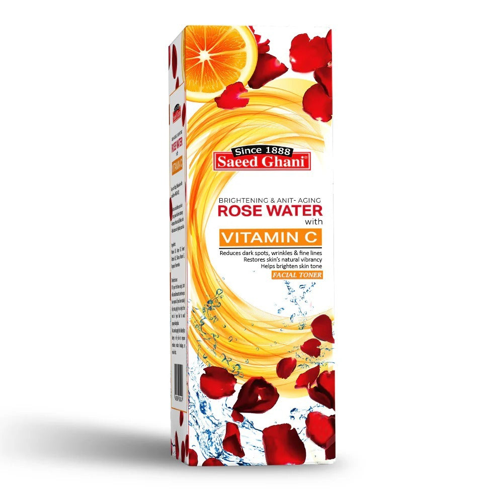 SG ROSE WATER WITH VITAMIN C 120ML