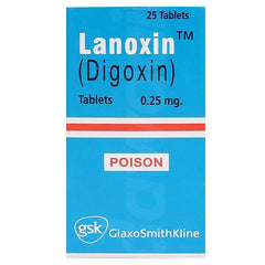 LANOXIN 0.25MG TAB  25S