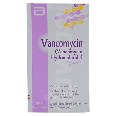 VANCOMYCIN INJ 1GM
