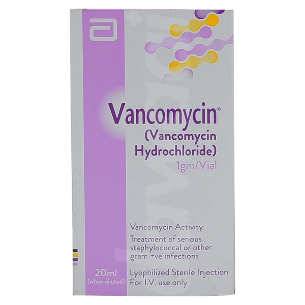 VANCOMYCIN INJ 1GM