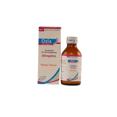 OZIX 250MG SYRUP